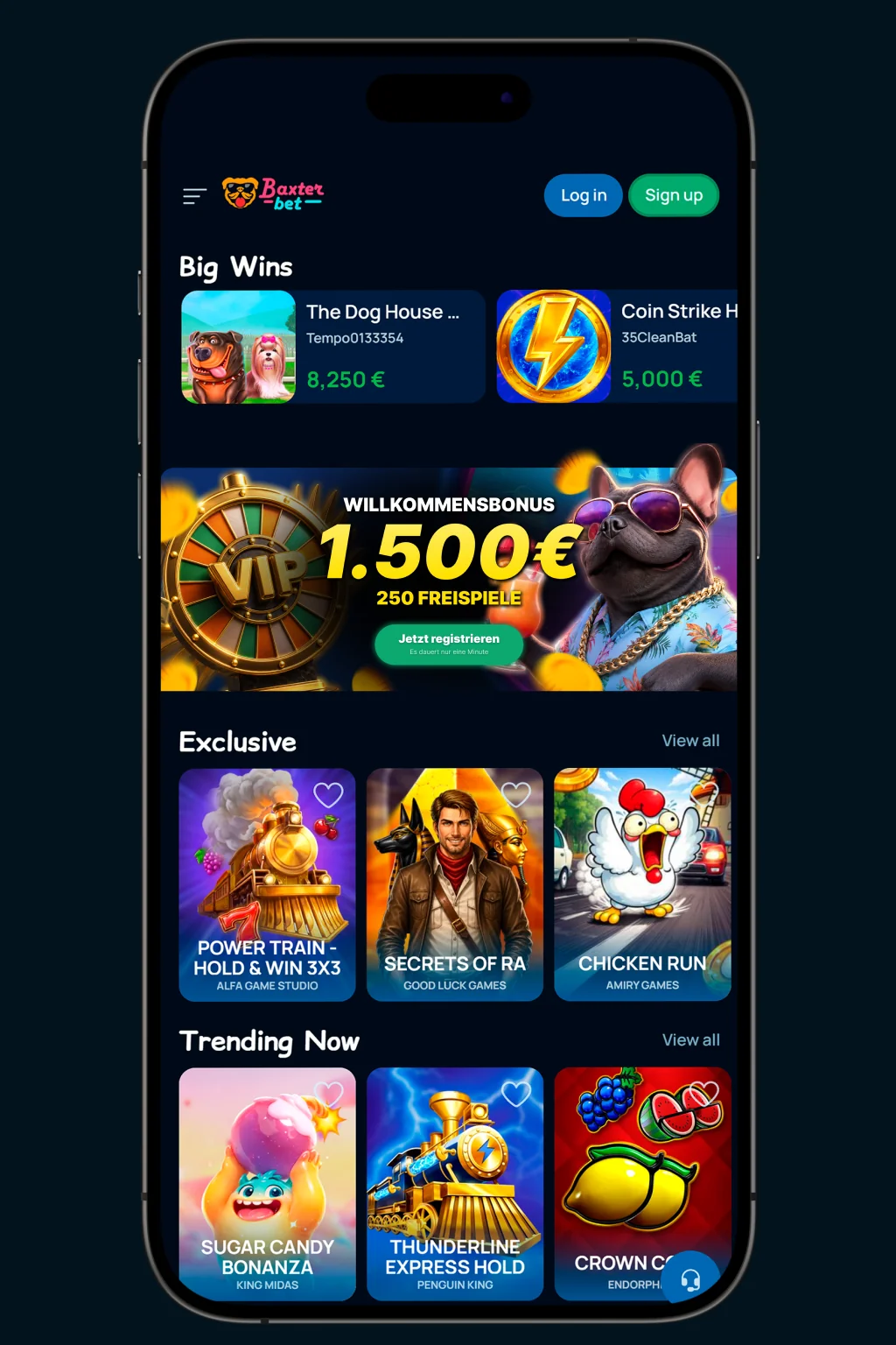 Baxterbet online