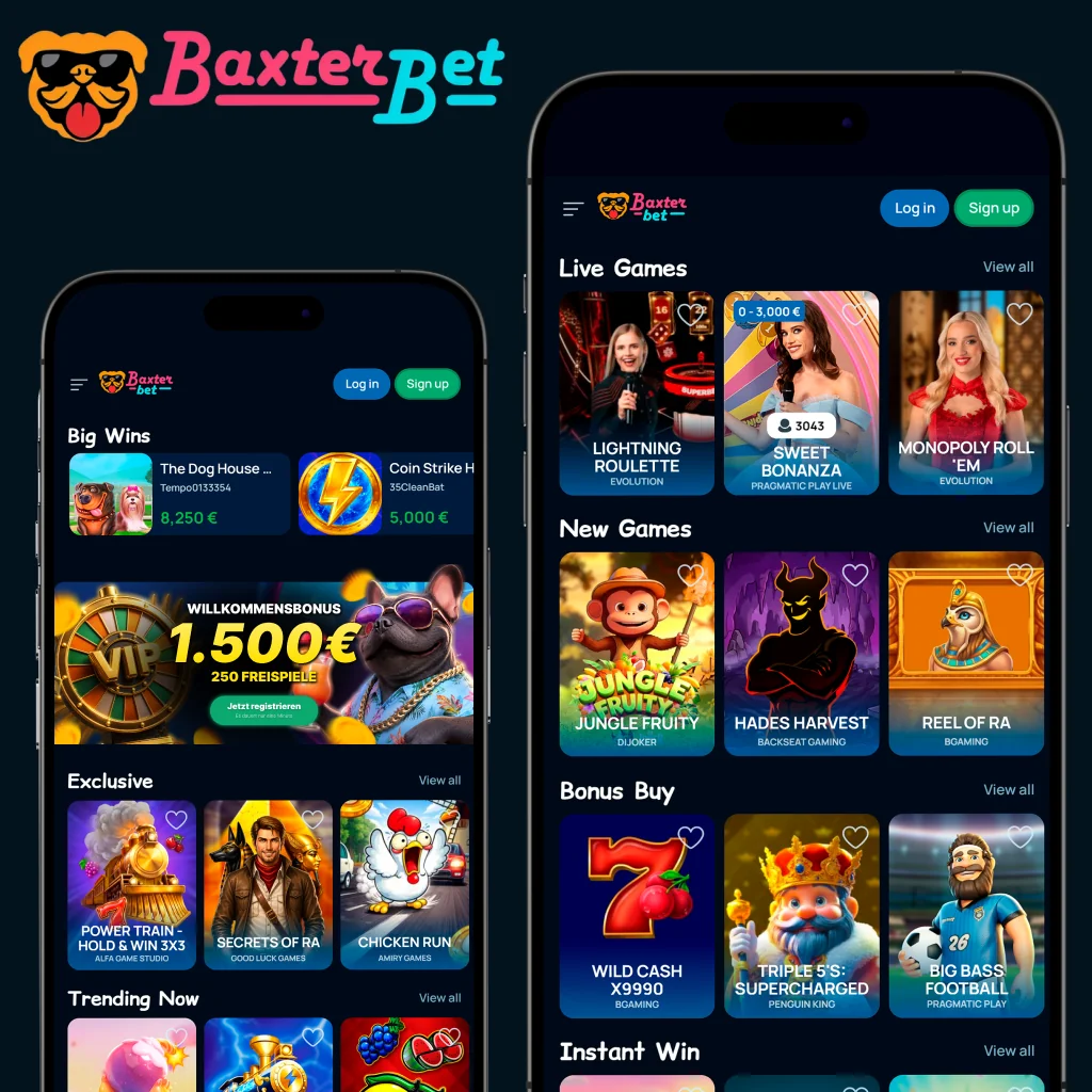 Baxterbet Login